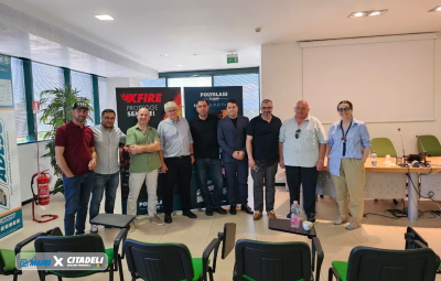 Visit of representatives of Citadeli's partner companies to Mapei S.P.A. facilities in Italy