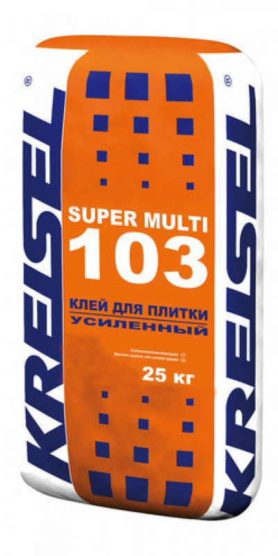 SUPER MULTI 103 Enhanced universal tile-fixing adhesive