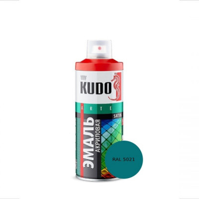 Acrylic Universal Enamel RAL 5021 Turquoise, Aerosol (520ml)