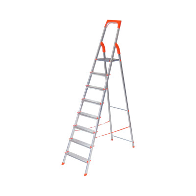 SARAYLI ალუმინის კიბე 7+1 საფეხური (1506)