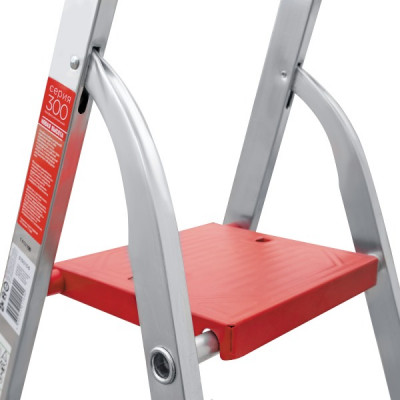 Metal stepladder with reinforced organizer and 6 steps  NV 3150106