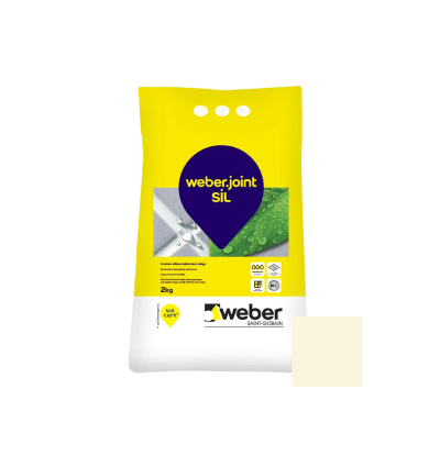 Light beige grout WEBER JOINT SIL 409-BOZDAĞ KREM 2 KG