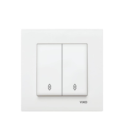 Switch VIKO KARRE 2-key with reverse white