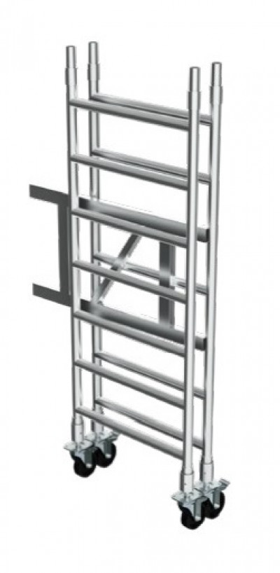 Aluminum Professional Folding Scaffolding 3m (8803-D)