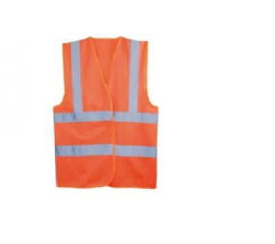 RX002-O-120 ნარინჯისფერი ამრეკლი ჟილეტი, 120გრ