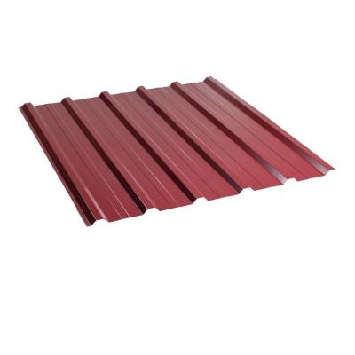 Profiled colored tin roofing  0.35x1140 RAL3005