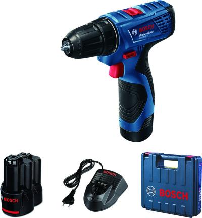 აკუმულატორიანი შურუპსახრახნი  GSR 120 Li (2x2,0Ah)