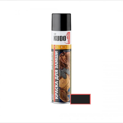 Краска для замши и нубука Черная, аэрозольная (400 мл)