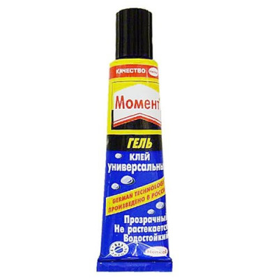 წებო "მომენტი" ნავებისთვის და პვხ პროდუქციისთვის  30მლ.