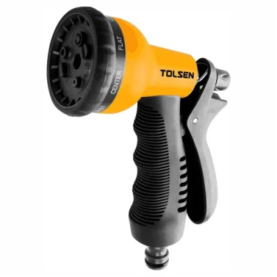 TOLSEN TOL1599-57100 სარწყავი შლანგის პისტოლეტი 8 შესაფრქვევით