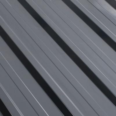 პროფილირებული ფერადი თუნუქის სახურავი 0.40x1140 RAL 7024 (ტრაპეცია, H22)