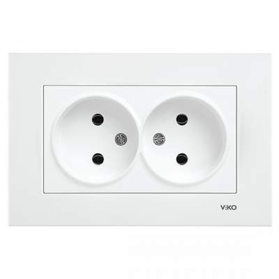 Socket VIKO Karre 2-key white