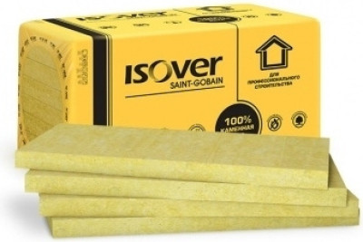 Каменная вата- ISOVER STANDART 50x600x1000 (4,8 მ2)