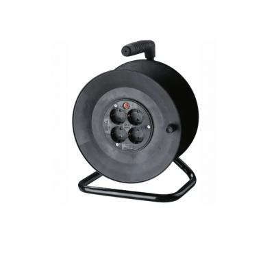 Linus SOC29-9425 დამაგრძელებელი 4-ადგილიანი 50 მტრ კაბელით დამიწებით