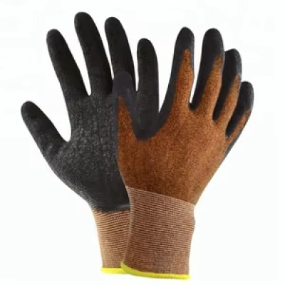 Brown protective gloves 55g