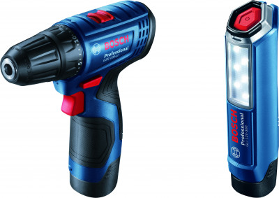 აკუმულატორიანი შურუპსახრახნი  GSR 120 Li (2x2,0Ah)