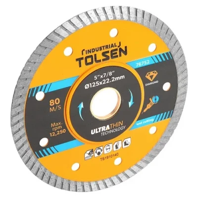 TOLSEN TOL1633-76754 მეტლახის საჭრელი დისკი ULTRATHIN  230*22.2