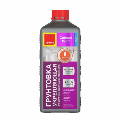 გრუნტი (ბიო) გამამაგრებელი CONTACT PROFF 1 ლ. 1:7