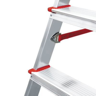 Metal stepladder with reinforced organizer and 6 steps  NV 3150106