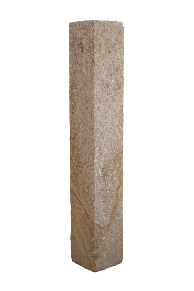 Andesite hammered columns 1m3