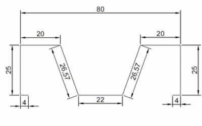 М-профиль  0.50мм