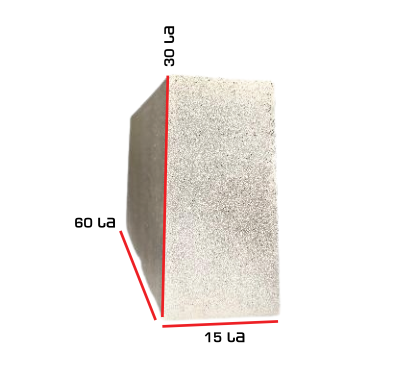 აირბლოკი D500 60*30*15 სმ