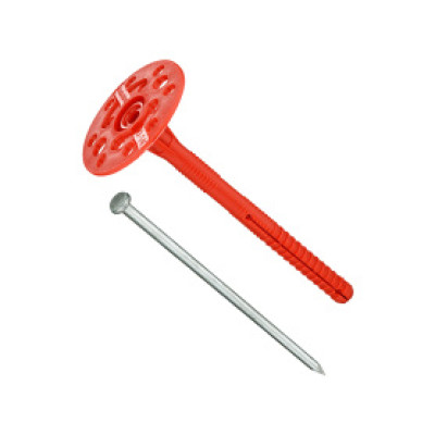 Фасадный дюбель TECH KREP с металлической вставкой и термоголовкой