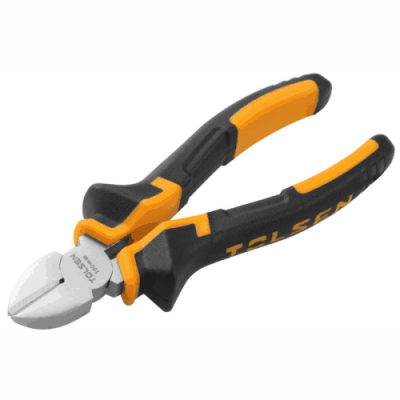 TOL4-10003 cutting pliers with metal rubber handle 160MM,6"