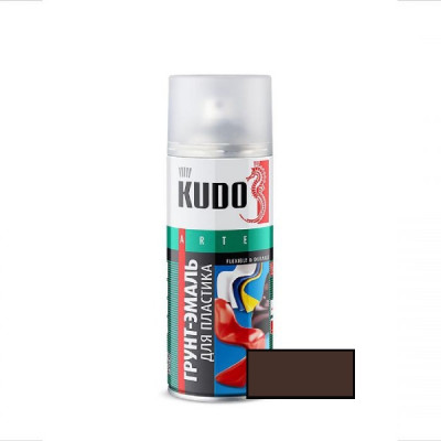 Primer-enamel for plastic RAL 8017 Brown, aerosol (520 ml)