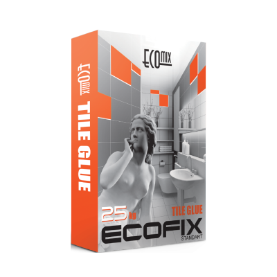 წებო-ცემენტი EKOFIX 25კგ.-იანი ტომარა STANDART