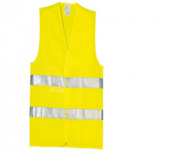 RX001-Y-80 ყვითელი ამრეკლი ჟილეტი, 80გრ