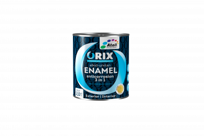 Premium quality enamel paint based on Orix ALKID-URETAN