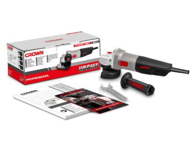 CROWN CT13497-კუთხლივ სახეხი ხელსაწყო "ბალგარკა" 125მმ 860W