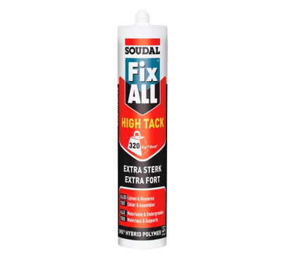 Multi-purpose polymer sealant 290 ml (grey)-FixAll HighTack/Grey/290/12/120