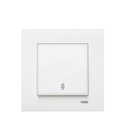 Switch VIKO KARRE 1-key reverse white
