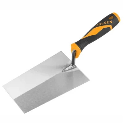 TOLSEN TOL335-41057   ქაფჩა მეტალის რეზინის სახელურით 7"/180მმ