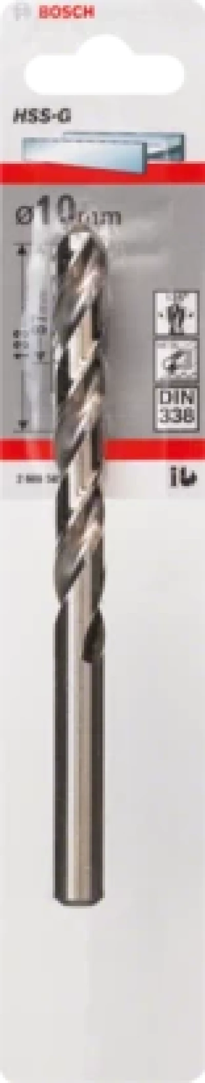 10 HSS-G 2 მმ ბურღის საცვლელი პირი