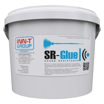 Soundproofing hermetic material Герметик SR-GLUE -3kg
