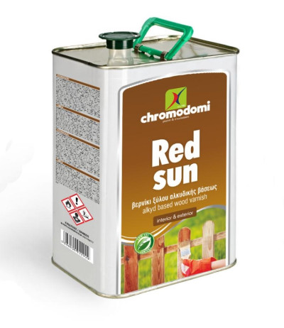 Лак для дерева, глянцевый RED-SUN No854 PINE 2,5л