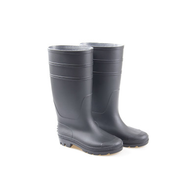 ZY001BK PVC ბოტი შავი