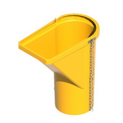 Пластиковый строительный мусоросброс