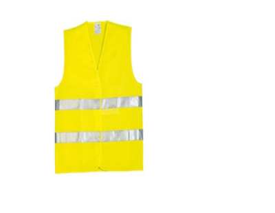 RX001-Y-60 ყვითელი ამრეკლი ჟილეტი, 60გრ