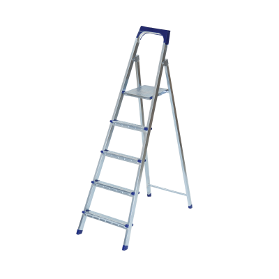 JACKSON მეტალის კიბე 4+1 საფეხური (1103) (ლურჯი)