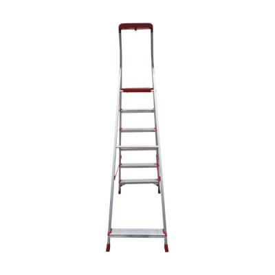 Metal stepladder with reinforced organizer and 6 steps  NV 3150106