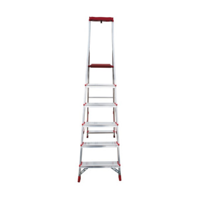 Metal stepladder with reinforced organizer and 6 steps  NV 3150106