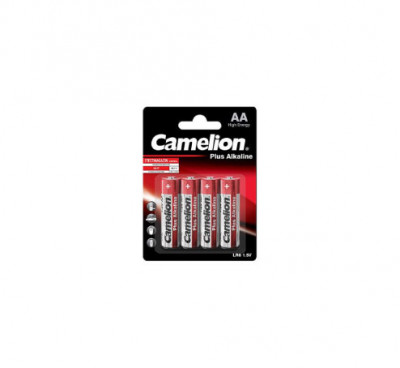 0028 Camelion Alkaline AA battery AA, 4-piece pack LR6-BP4 - 4260033150028