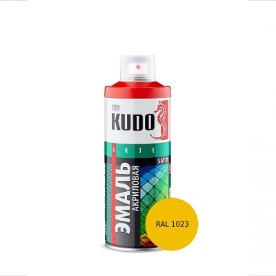 აკრილის უნივერსალური ემალი RAL 1023 ყვითელი