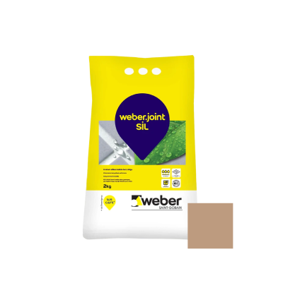 ფუგა ღია ყავისფერი WEBER JOINT SIL 411-PALANDOKEN KAHVE 2 KG