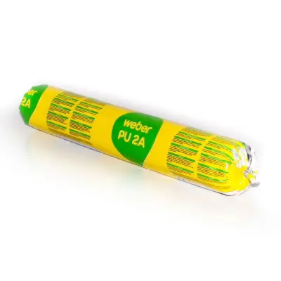 Glue-sealant Anthracite WEBER PU 2A ANTRASIT (Polyurethane Based) (600ml)