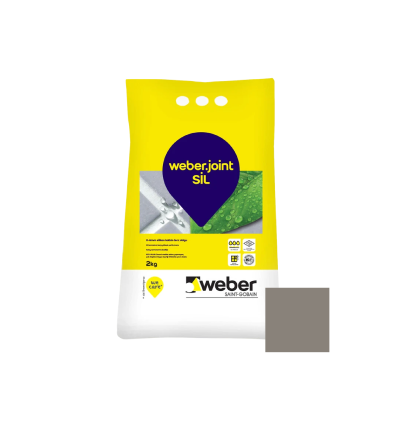 ფუგა გრანიტ ნაცრისფერი WEBER JOINT SIL 414-GRANIT GRI 2 KG